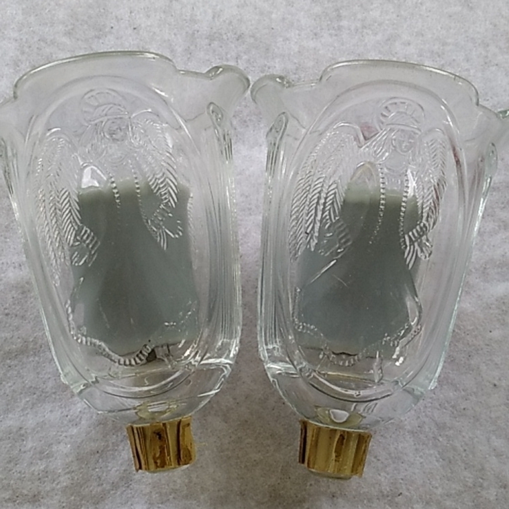 Vintage 1980s Homco Home Interiors votive candle holder cups